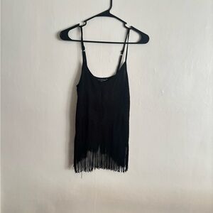 GAP Black Fringe Camisole